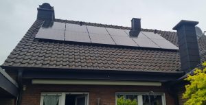 Photovoltaik-Anlage auf Einfamilienhaus