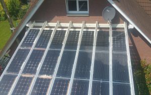 Photovoltaik-Anlage auf Terrassendach