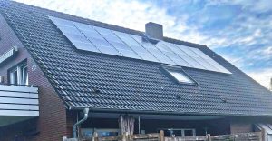 PV-Anlage auf Hausdach