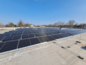 PV-Anlage auf Flachdach