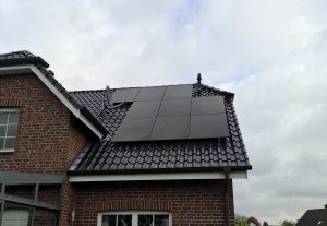 Photovoltaik-Anlage auf einem Satteldach