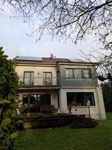 Photovoltaik-Anlage auf einem Satteldach