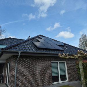 Photovoltaikanlage auf einem Satteldach