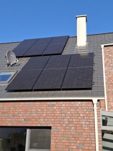 Photovoltaikanlage auf einem Satteldach