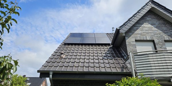 Phtovoltaik-Anlage Einfamilienhaus_Greven PV-Anlage auf Einfamilienhaus