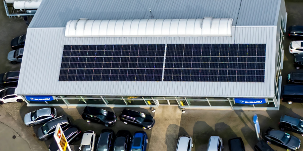 PV-Anlage Autohaus Hörstel PV-Anlage Autohaus