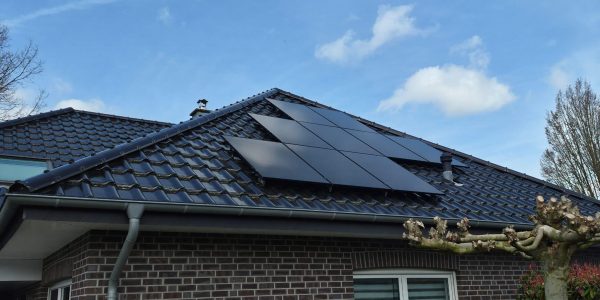 Photovoltaikanlage auf einem Satteldach