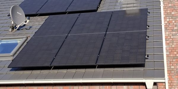 Photovoltaikanlage auf einem Satteldach