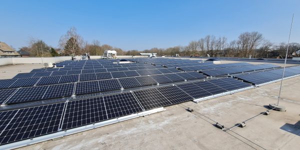 Photovoltaik-Anlage auf Flachdach PV-Anlage auf Flachdach
