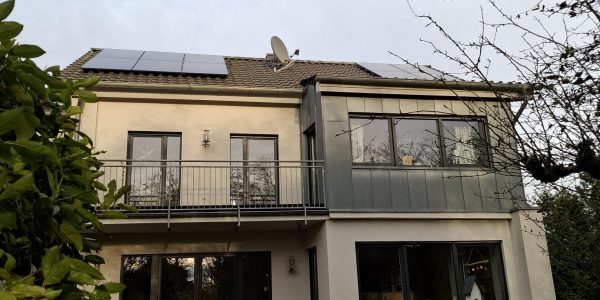 Photovoltaik-Anlage auf einem Satteldach